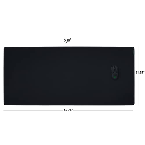 Non-Slip Gaming Mouse Pad In Classic Black