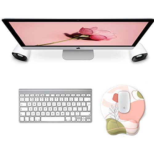 Mouse Pad With Gel Wrist Support