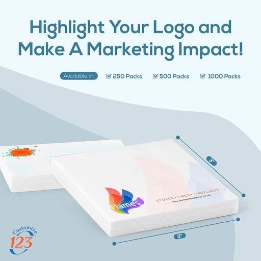 Custom Sticky Notes With Logo Or Text