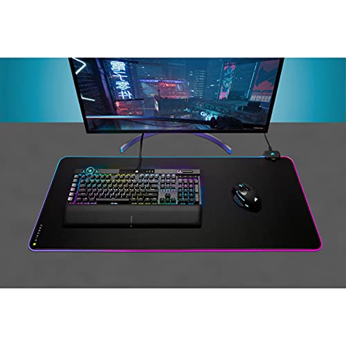 RGB Gaming Desk Mat With USB Hub