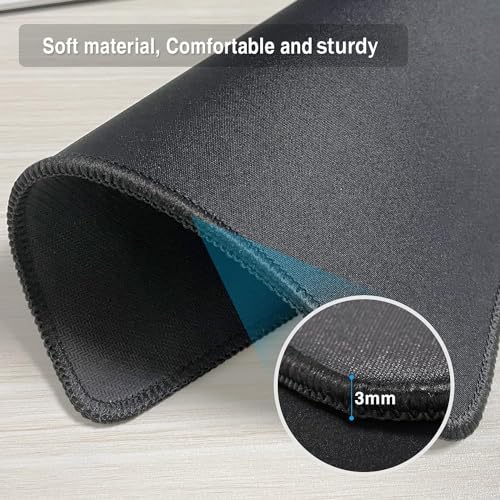Non-Slip Mouse Pad With Reinforced Edges