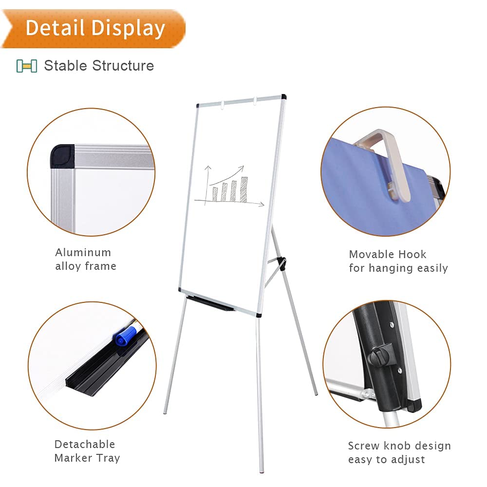 Tripod Easel Whiteboard For Office And Study