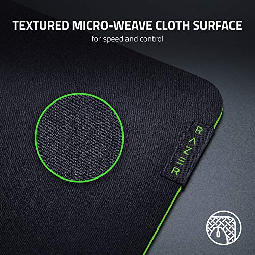 Non-Slip Gaming Mouse Pad In Classic Black