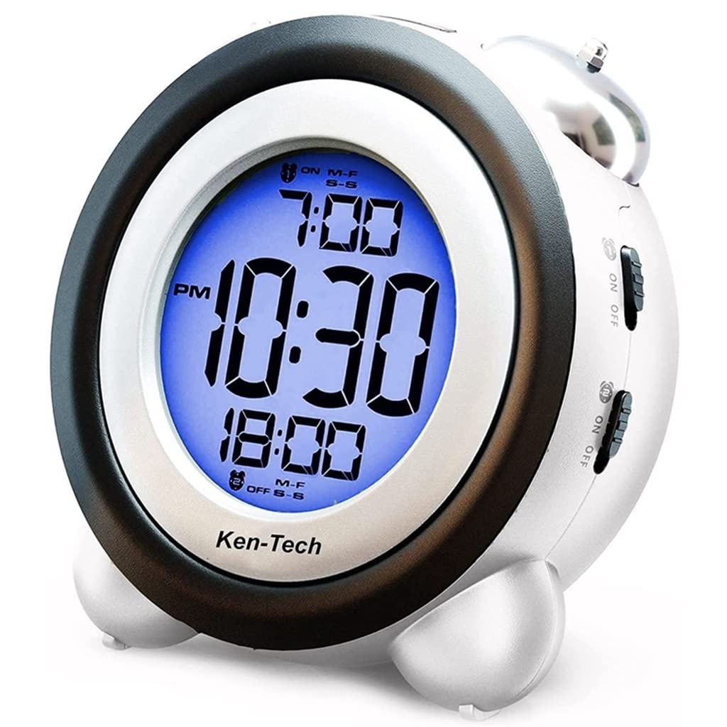 Digital Alarm Clock With Date Display