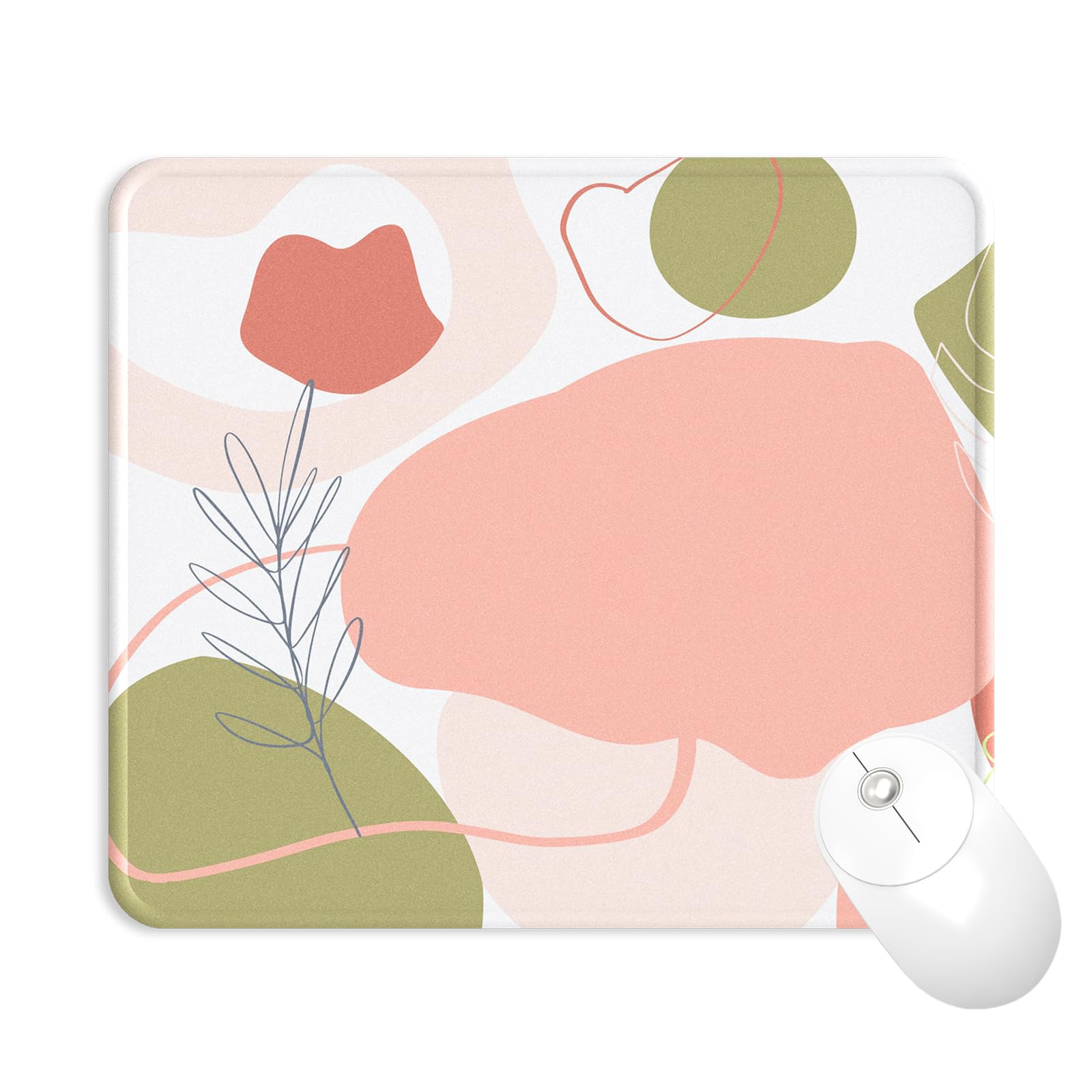 Mouse Pad With Gel Wrist Support