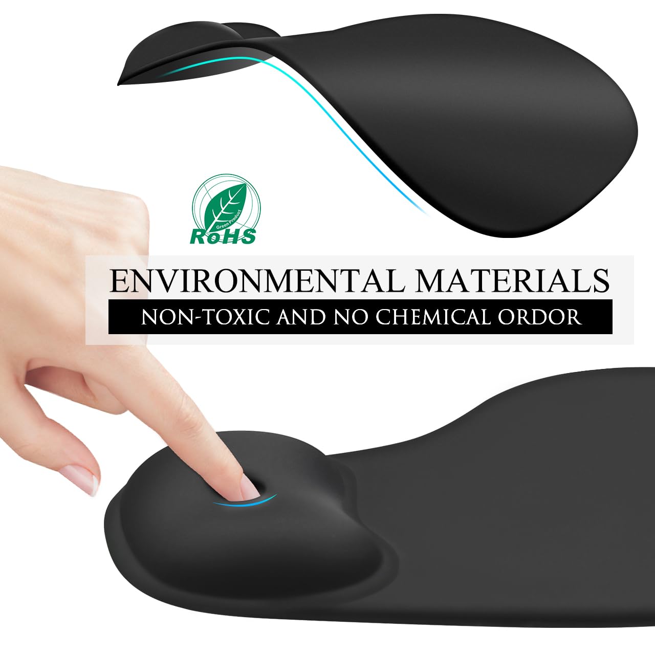 Ergonomic Gel Mouse Pad Set