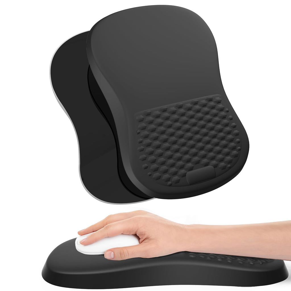 Mouse Pad With Gel Wrist Support