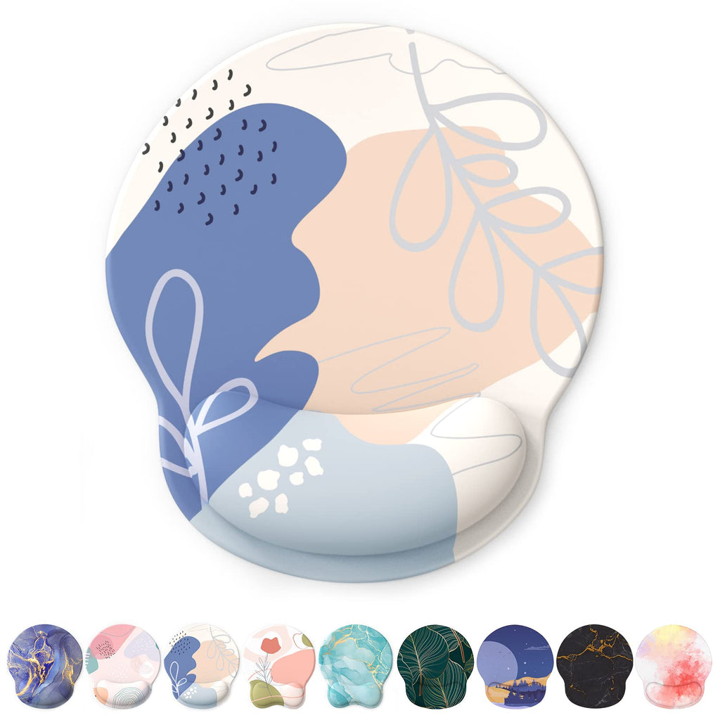Mouse Pad With Gel Wrist Support