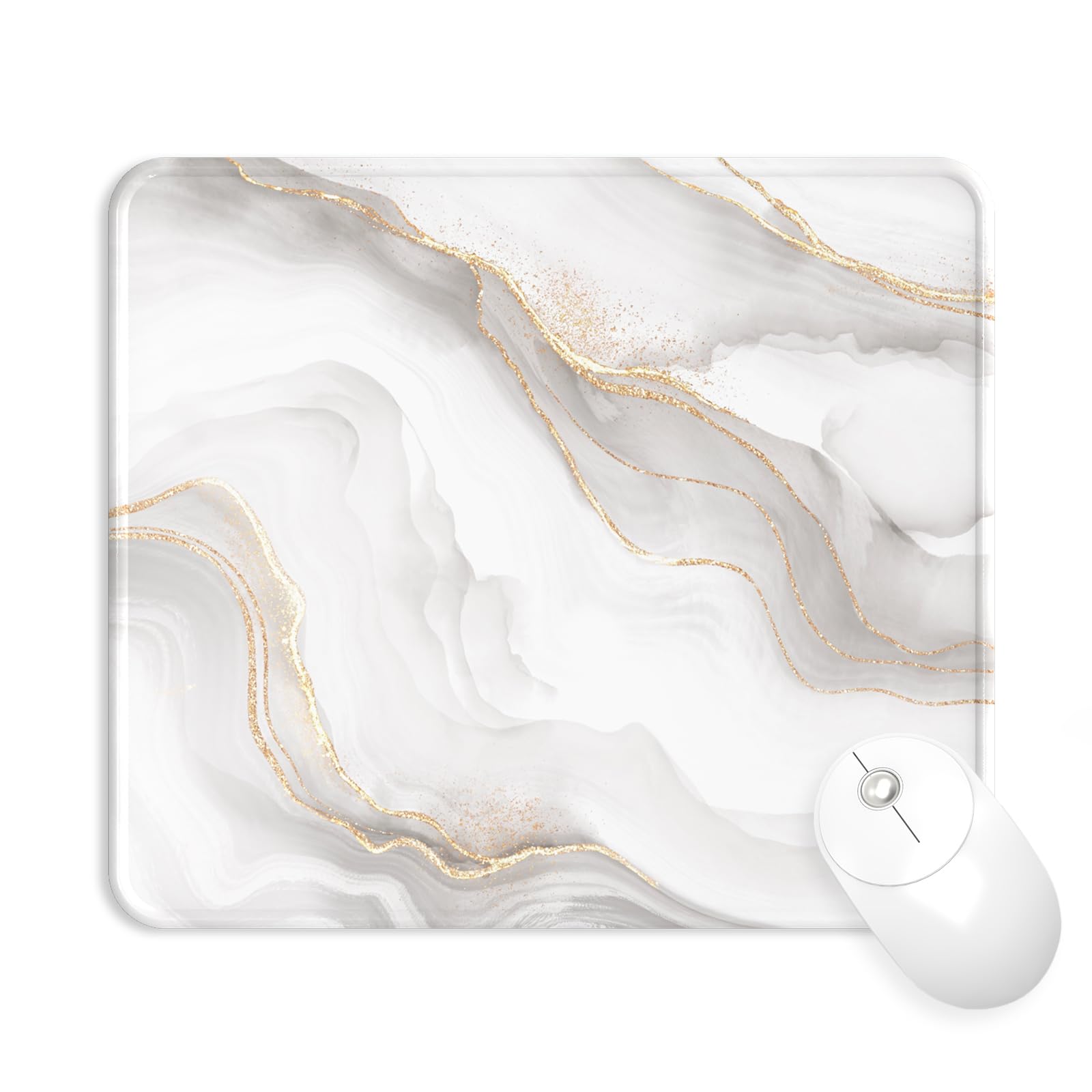 Mouse Pad With Gel Wrist Support