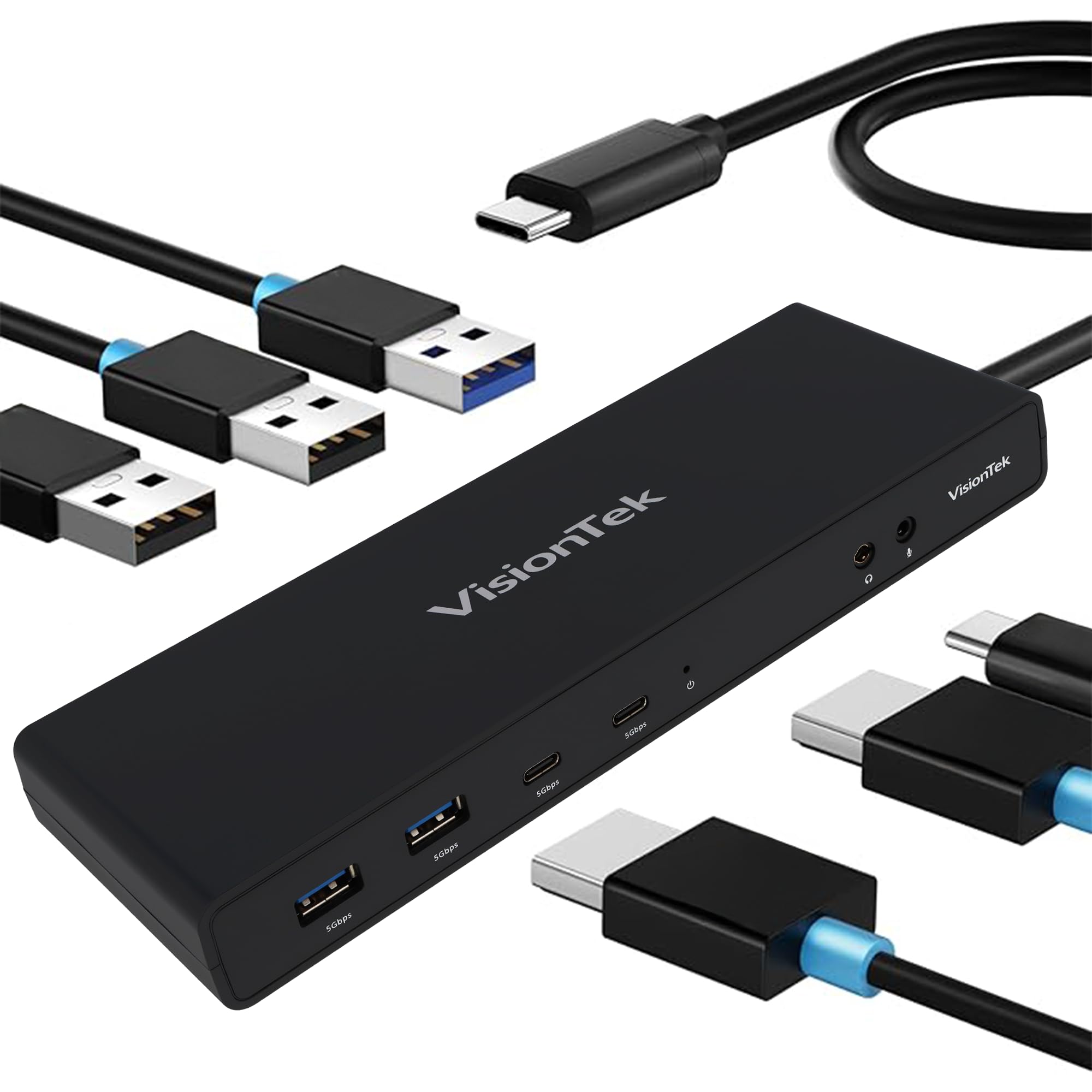 Dual 4K USB-C Docking Station With HDMI