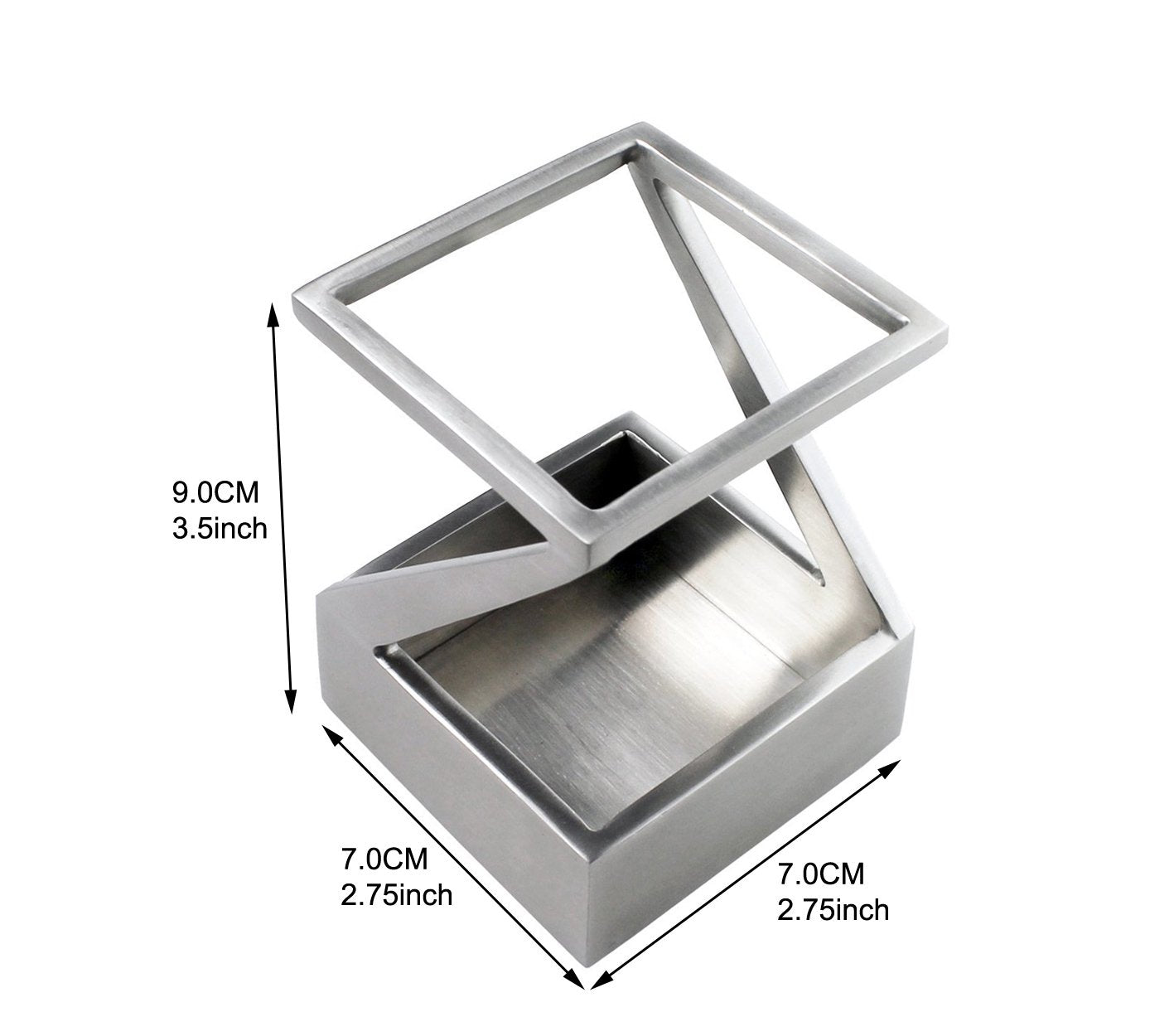 Modern Stainless Steel Pen Holder Organizer