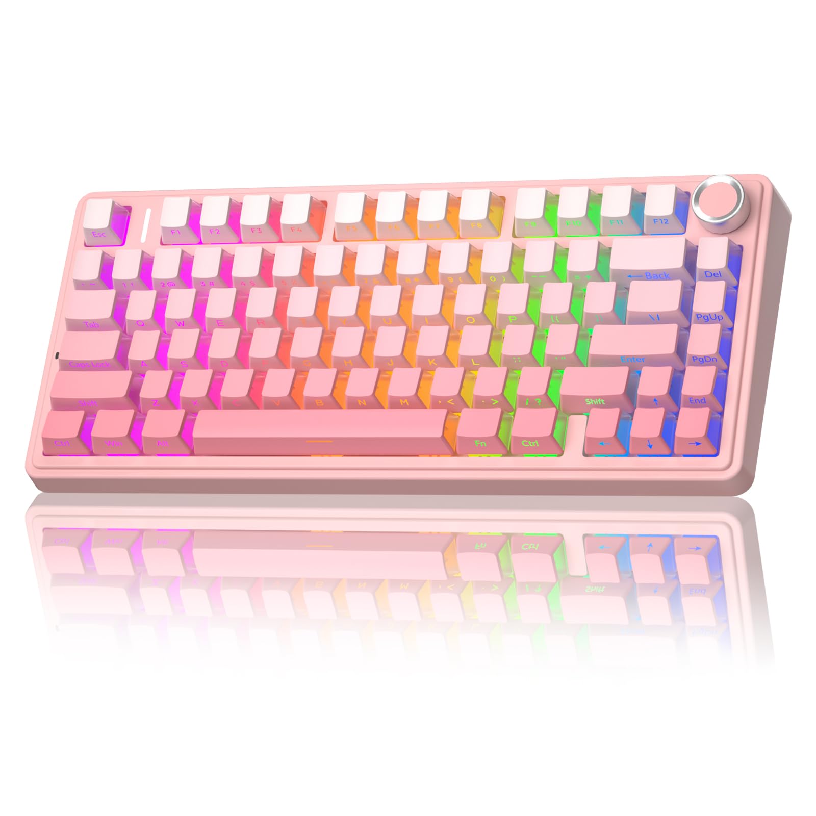 Wireless Mechanical Keyboard With RGB Backlight
