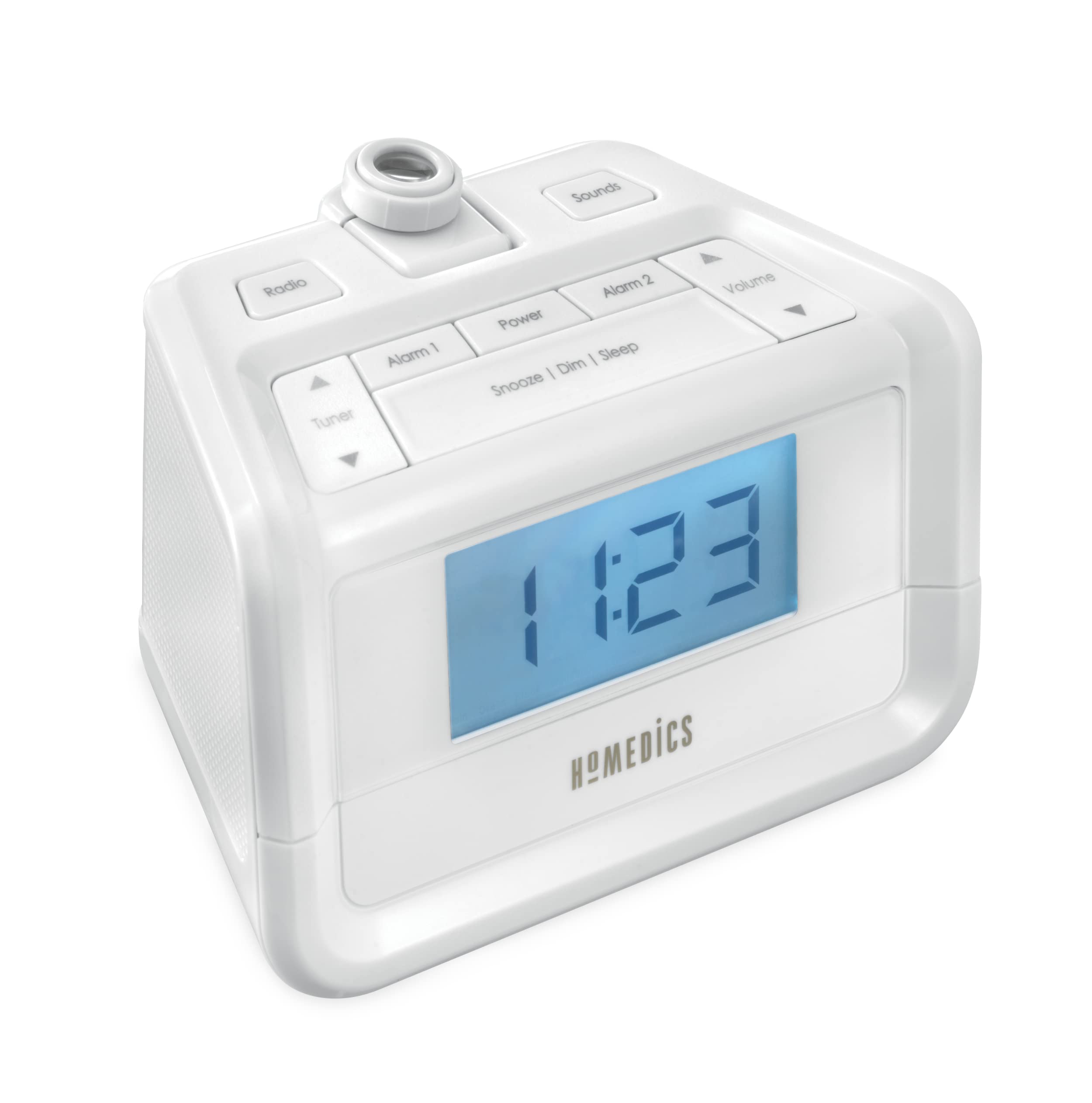 Digital FM Alarm Clock With Nature Sounds