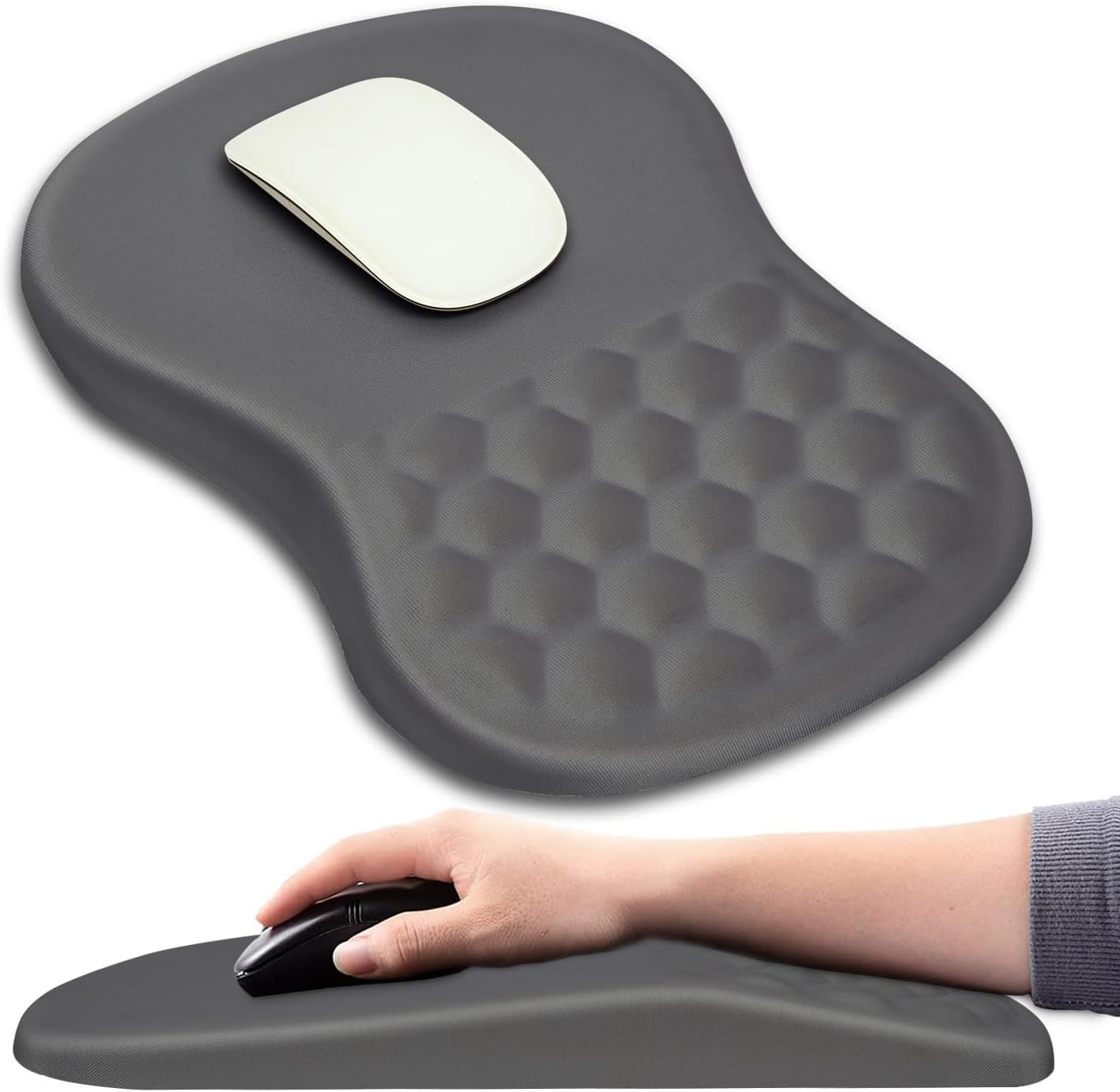 Ergonomic Mouse Pad With Wrist Support
