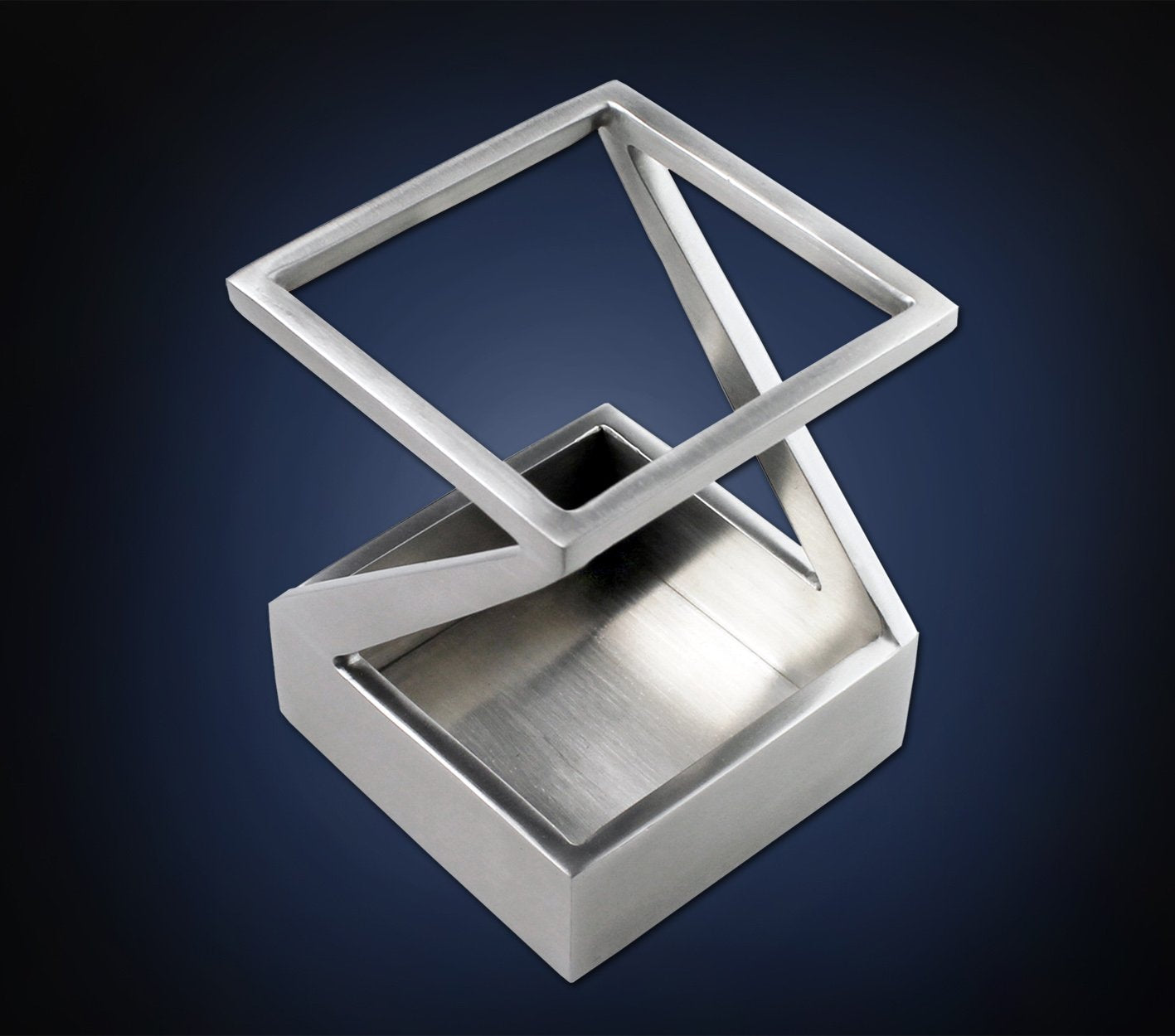 Modern Stainless Steel Pen Holder Organizer
