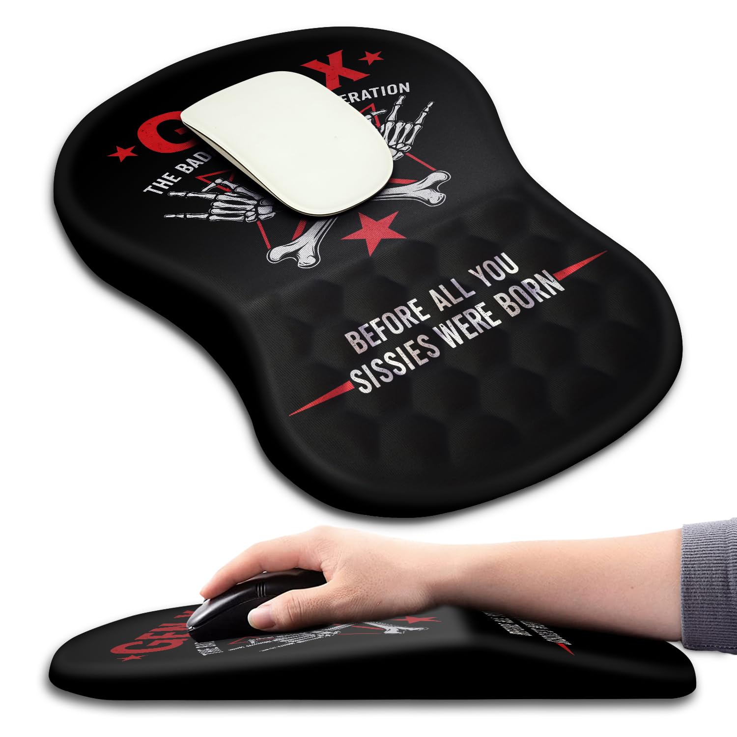 Ergonomic Mouse Pad With Wrist Support
