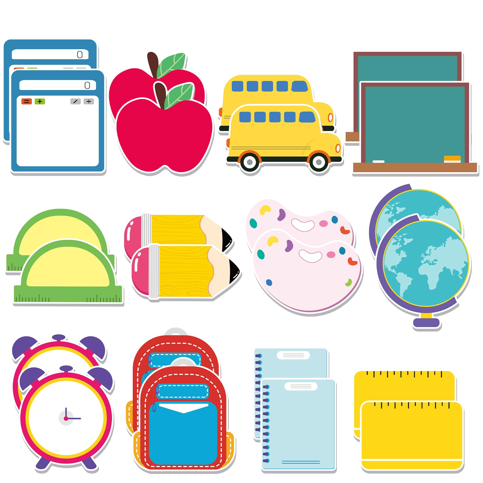 Cute School Sticky Notes Set