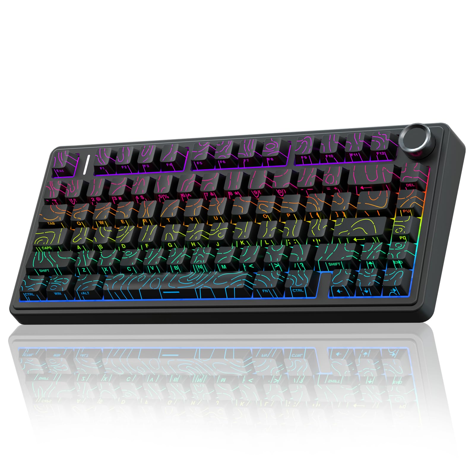 Wireless Mechanical Keyboard With RGB Backlight