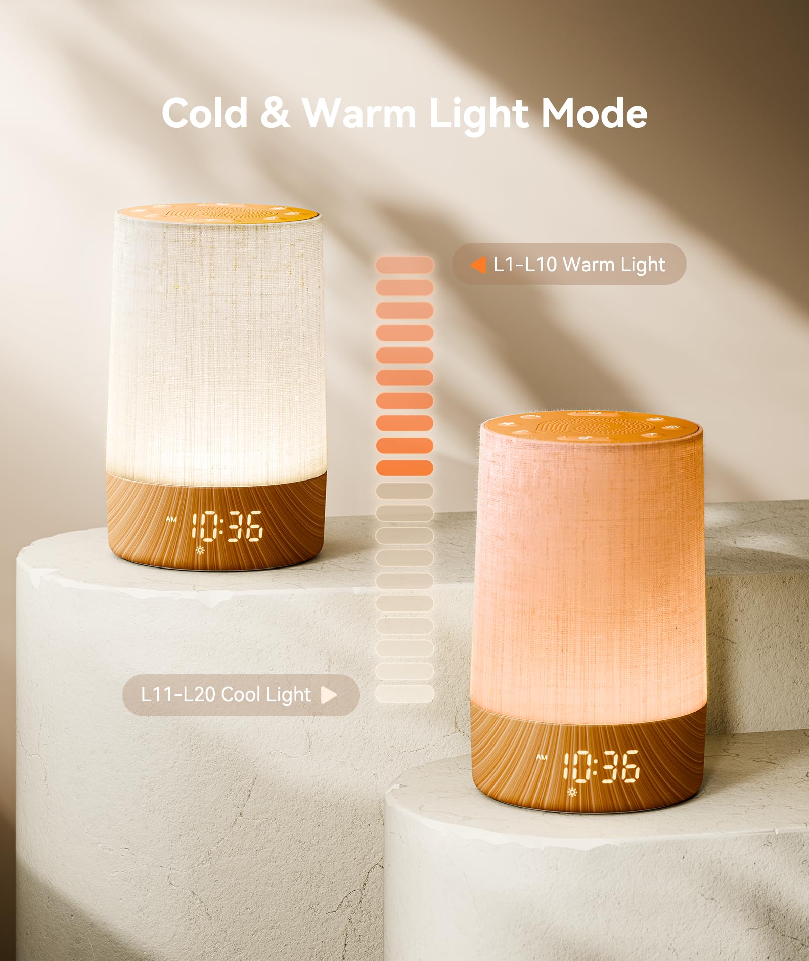 Sunrise Alarm Clock With Soothing Sounds