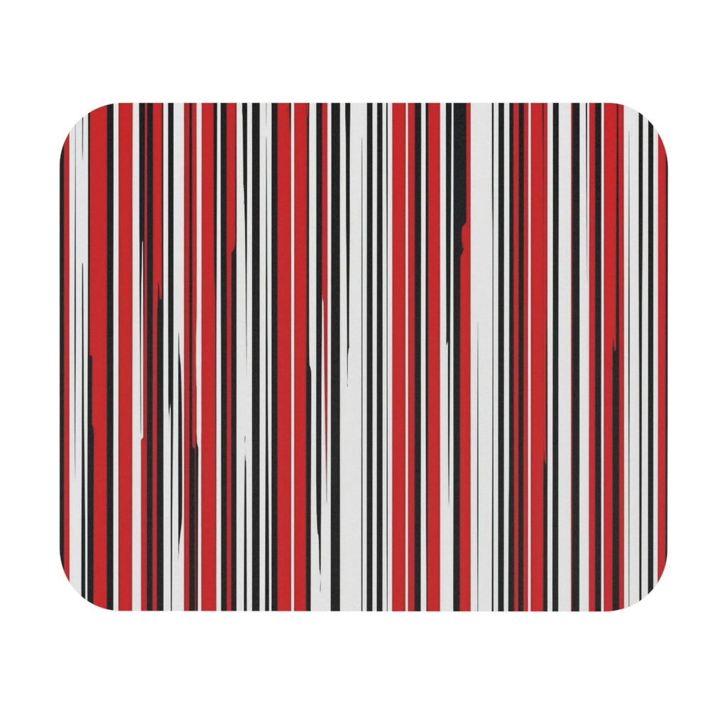 Abstract Wave Pattern Mouse Pad