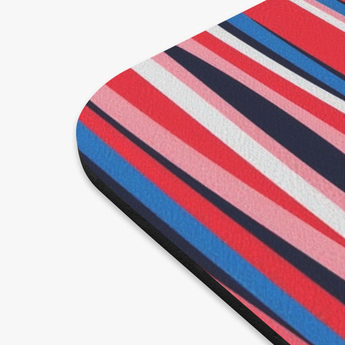 Abstract Wave Pattern Mouse Pad
