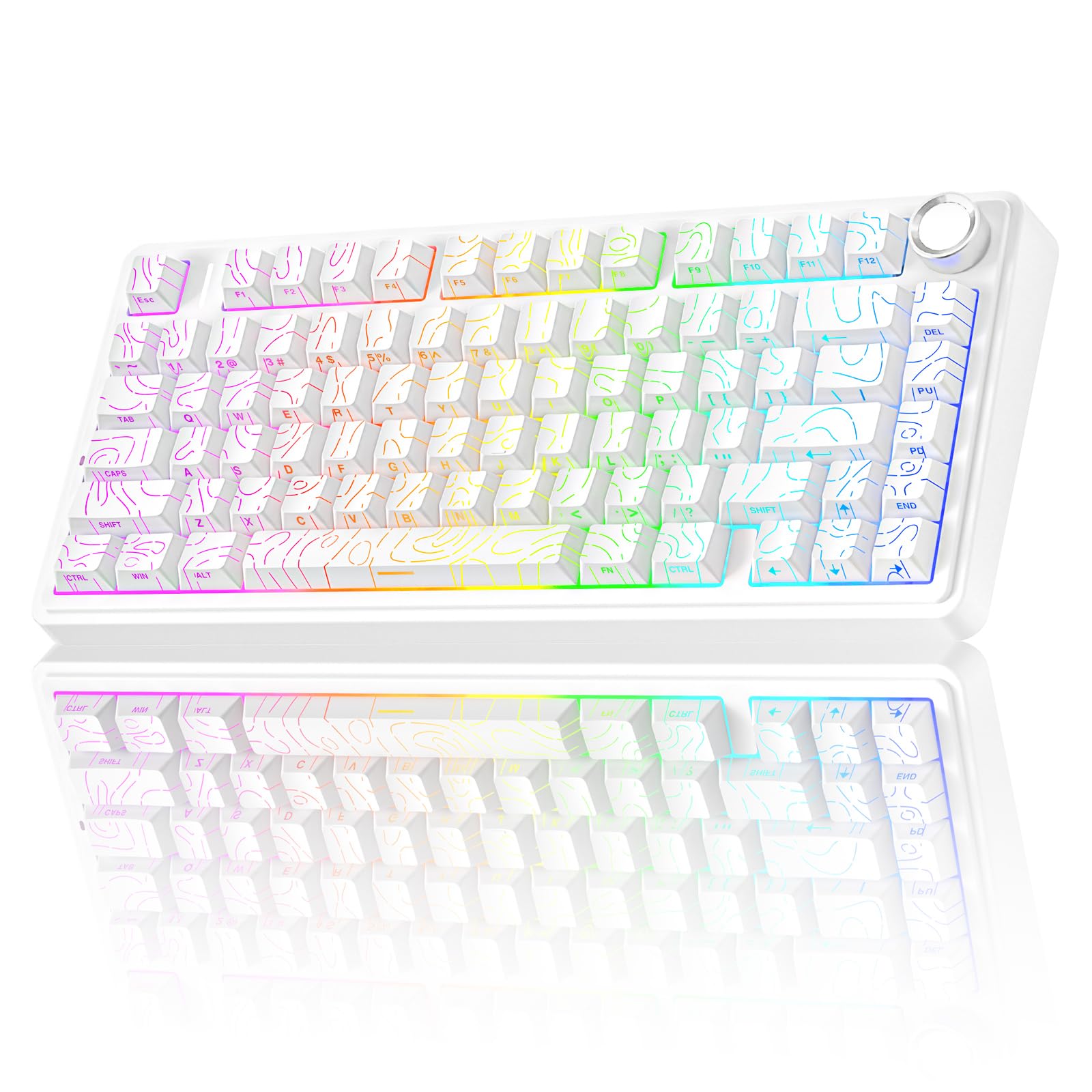 Wireless Mechanical Keyboard With RGB Backlight