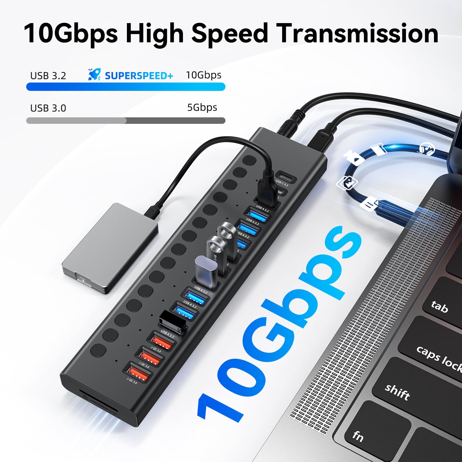 Powered USB Hub