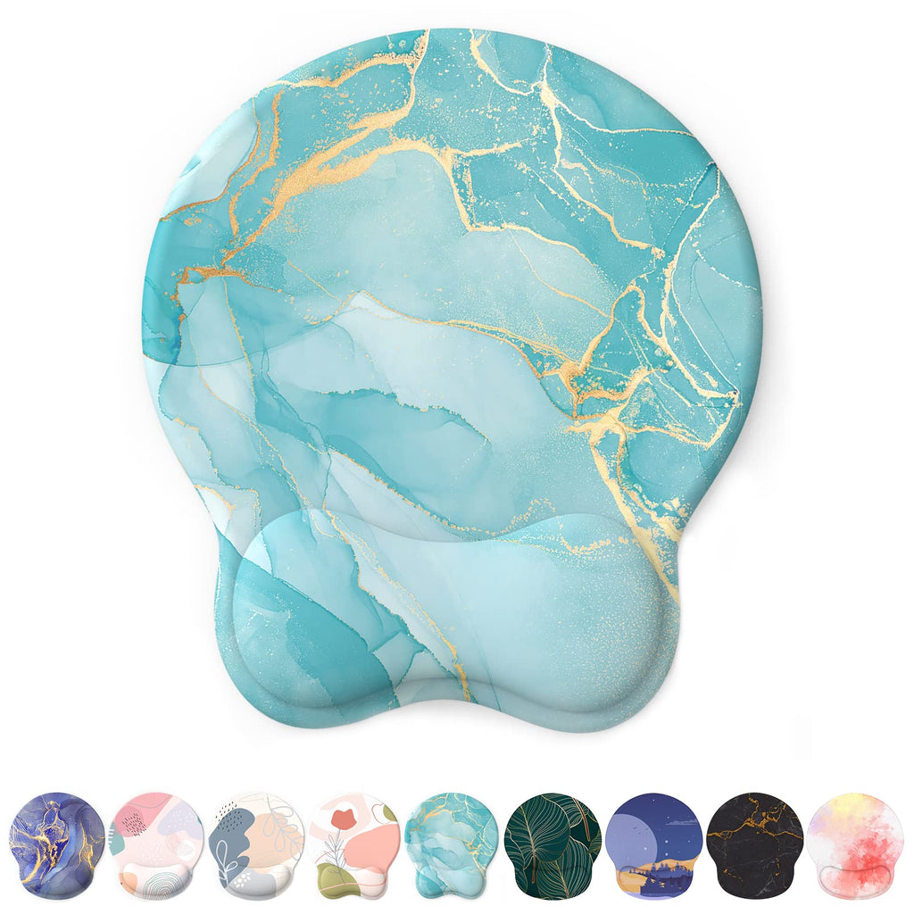 Mouse Pad With Gel Wrist Support