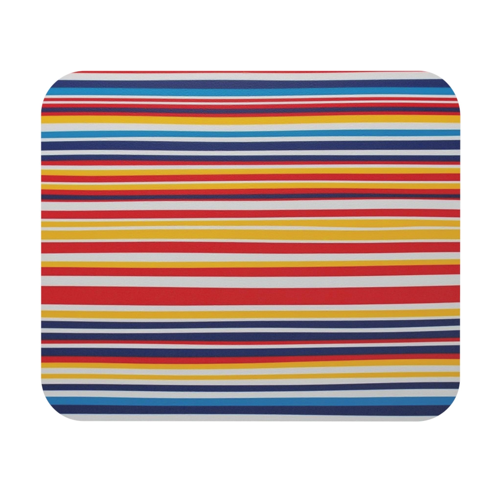 Abstract Wave Pattern Mouse Pad