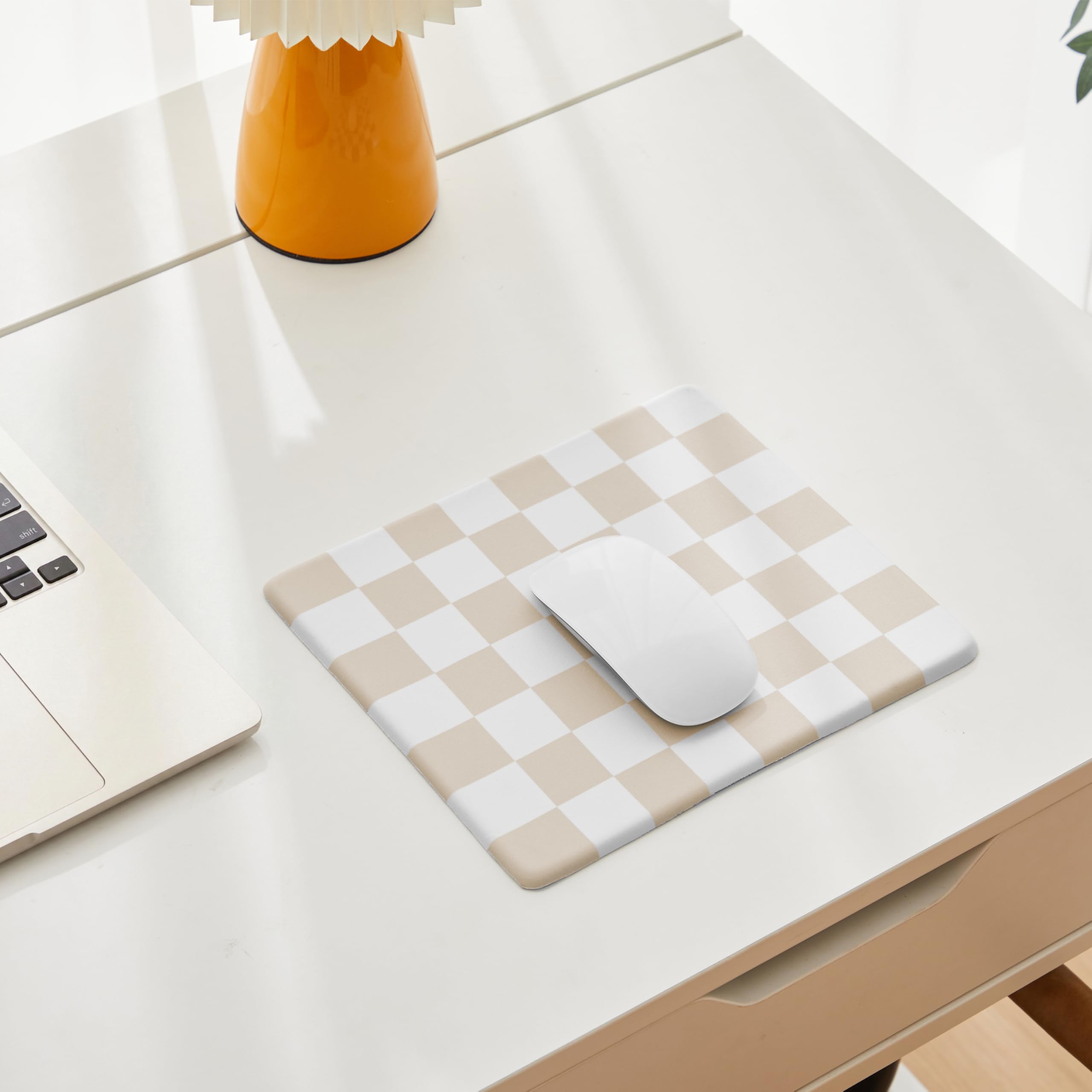 Checkered Silicone Mouse Pad