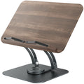 Adjustable Book Stand With 360° Swivel Base