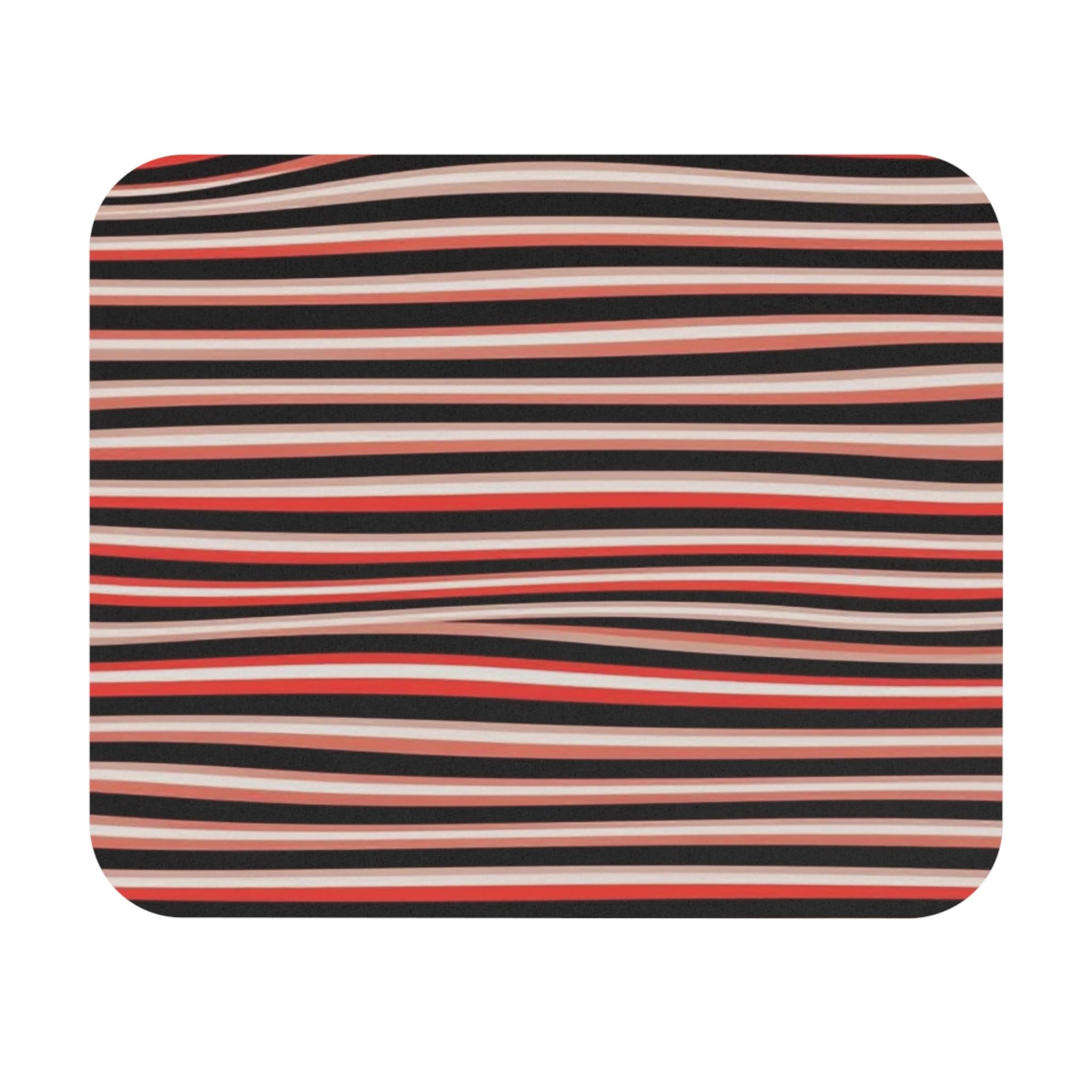 Abstract Wave Pattern Mouse Pad