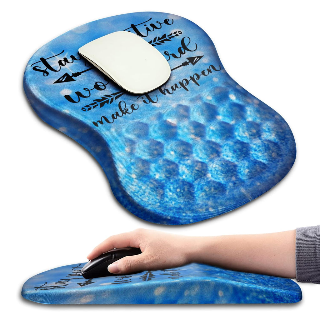 Ergonomic Mouse Pad With Wrist Support