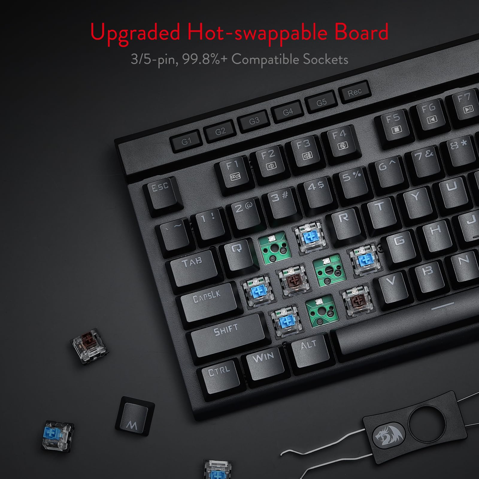 Redragon K580 RGB Gaming Keyboard