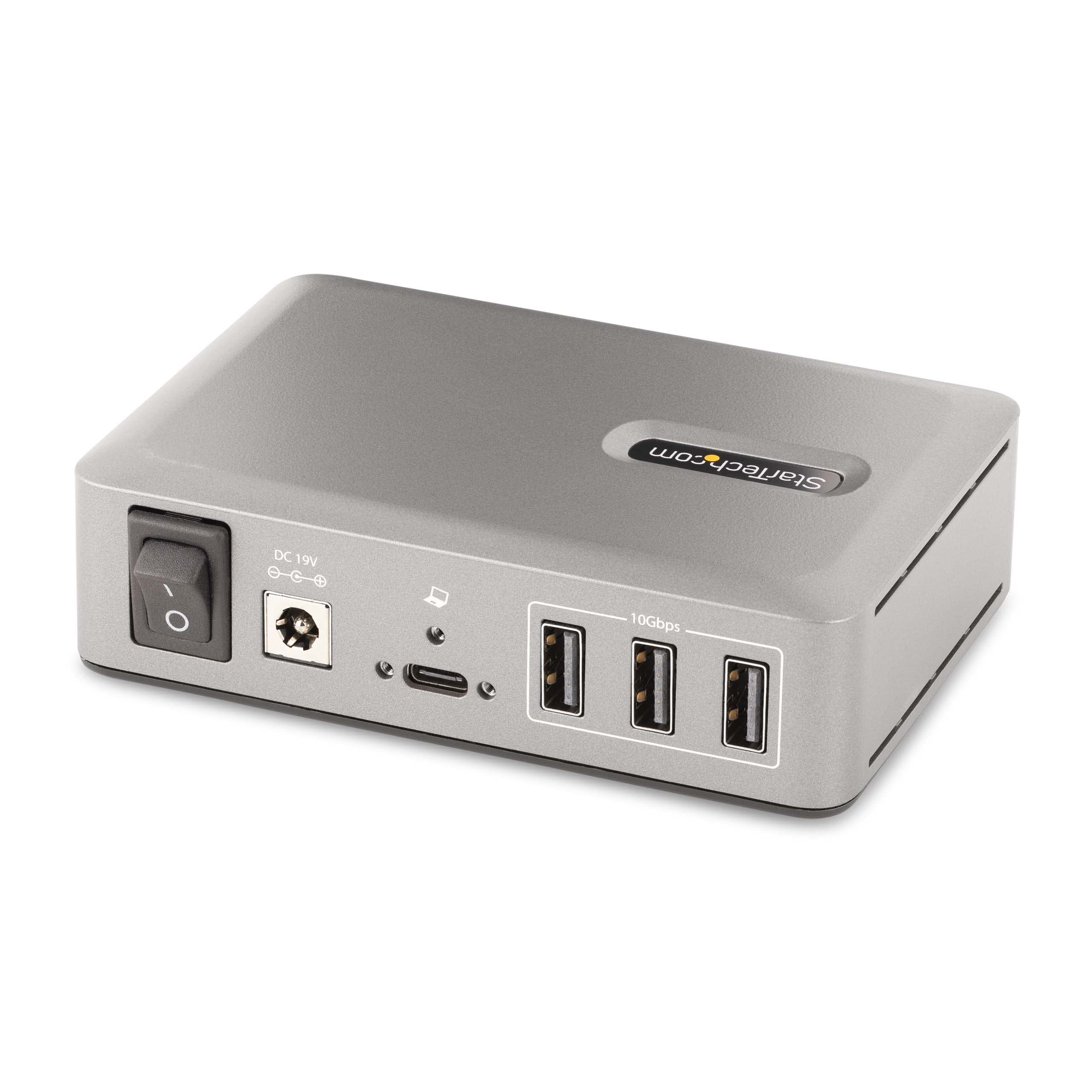 10-Port USB-C Hub With 65W Power Supply