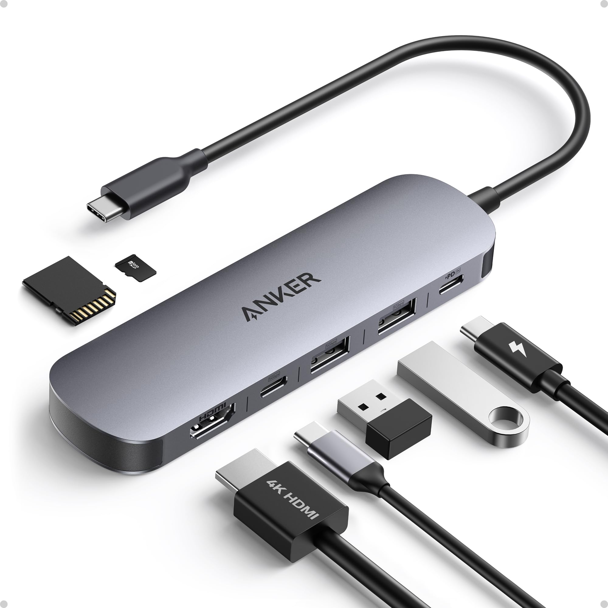 7-in-1 USB-C Hub With 4K HDMI