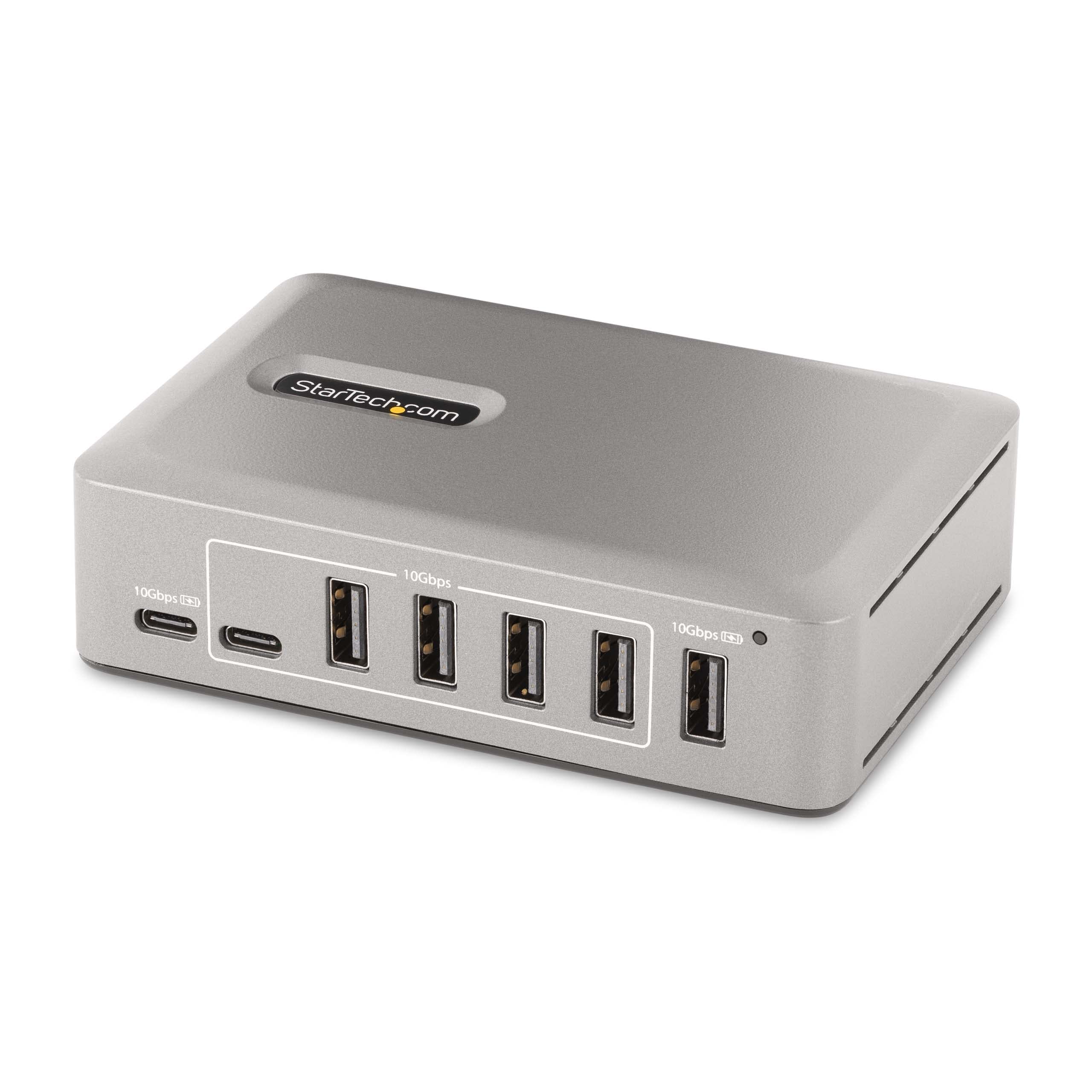 10-Port USB-C Hub With 65W Power Supply