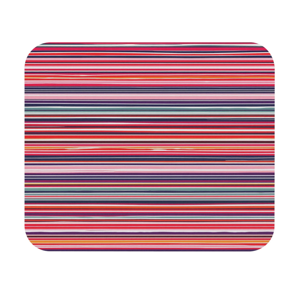 Abstract Wave Pattern Mouse Pad