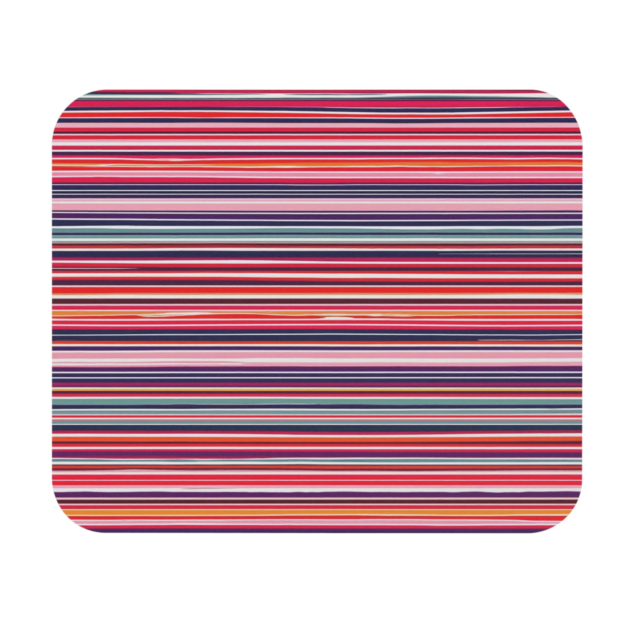 Abstract Wave Pattern Mouse Pad