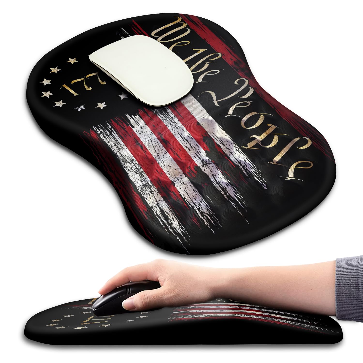 Ergonomic Mouse Pad With Wrist Support