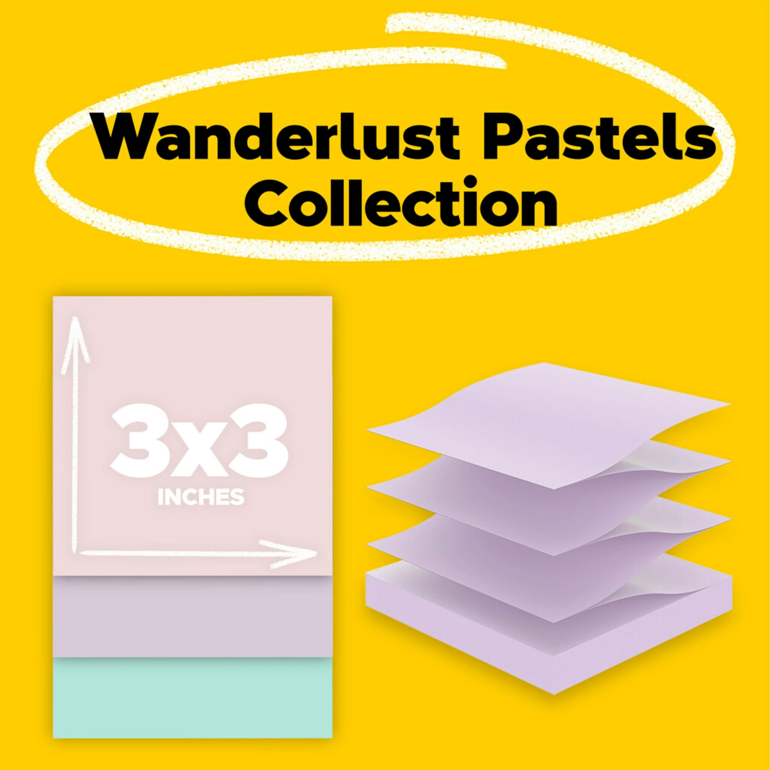 Recycled Pop-Up Sticky Notes Set