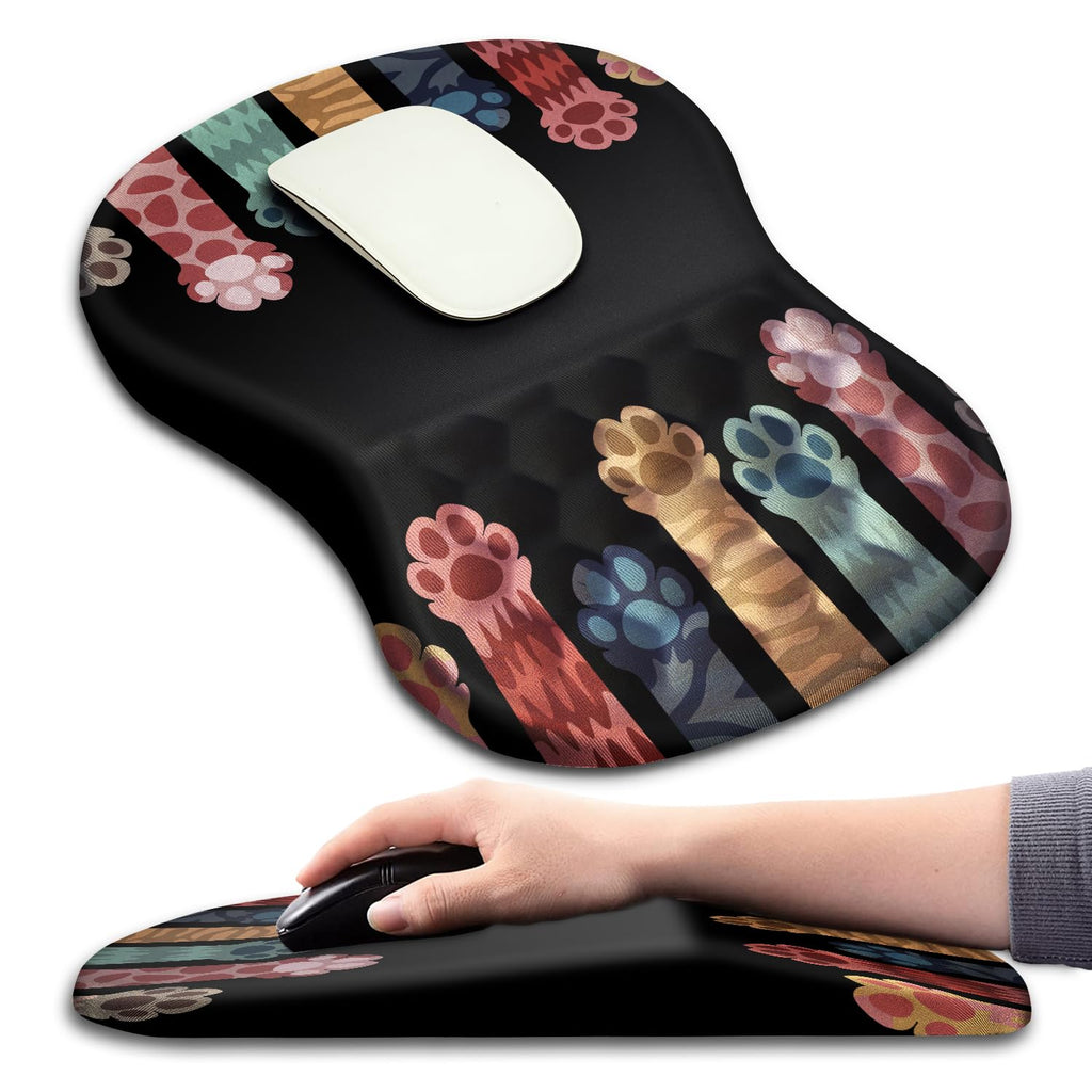 Ergonomic Mouse Pad With Wrist Support