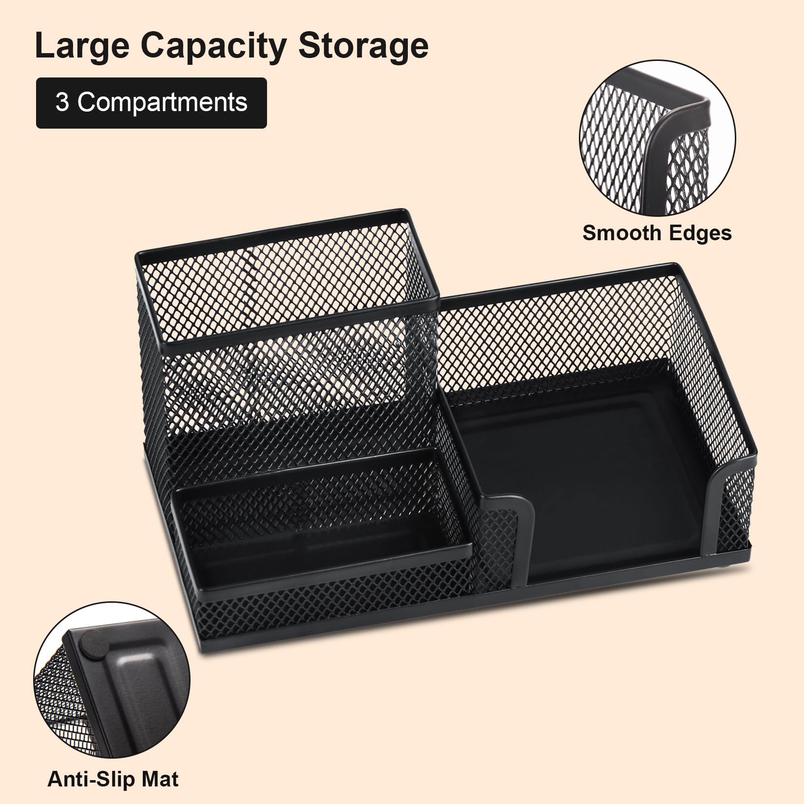 Comix Mesh Pencil Holders and Desk Organizer