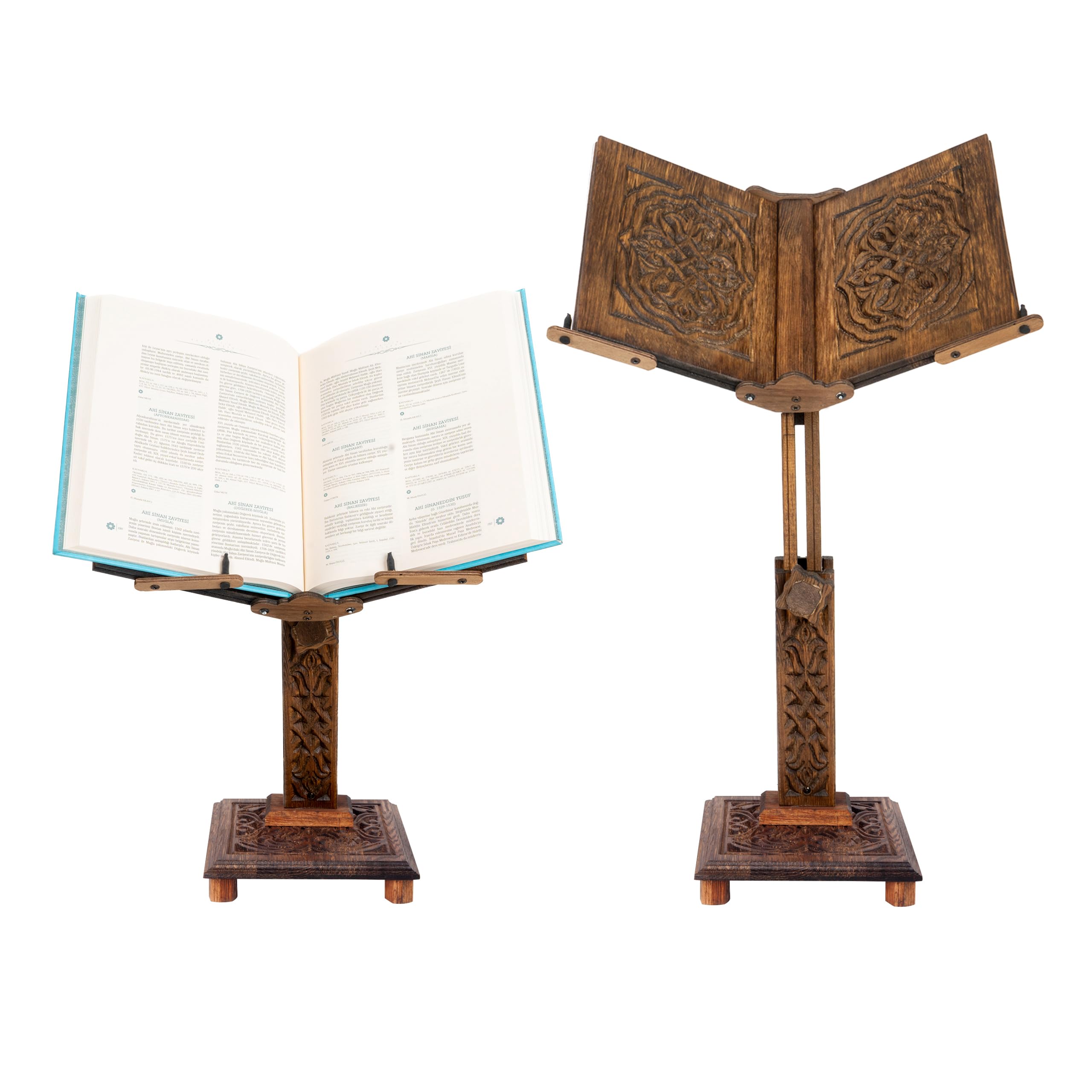 Adjustable Wooden Book Stand For Desktop Reading