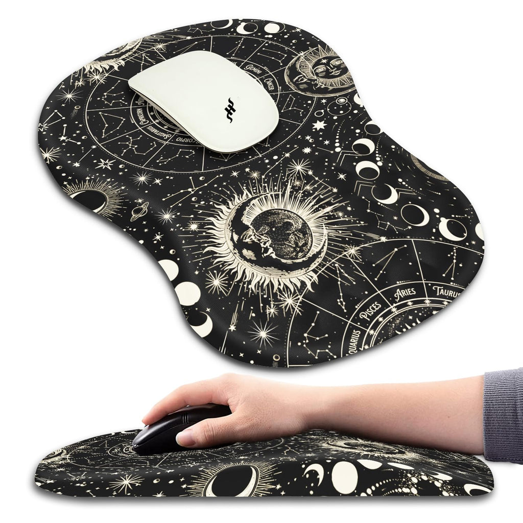 Ergonomic Mouse Pad With Wrist Support