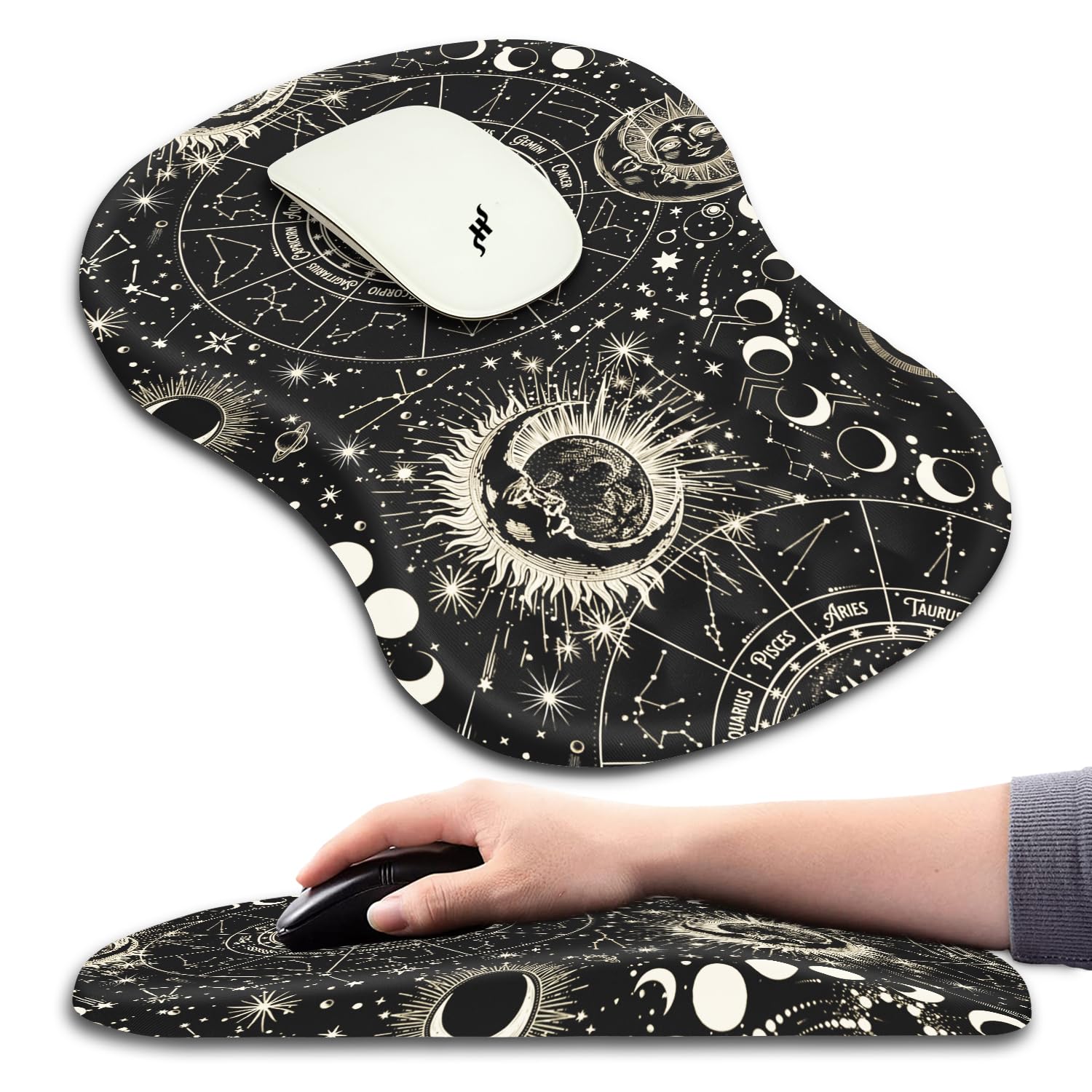Ergonomic Mouse Pad With Wrist Support