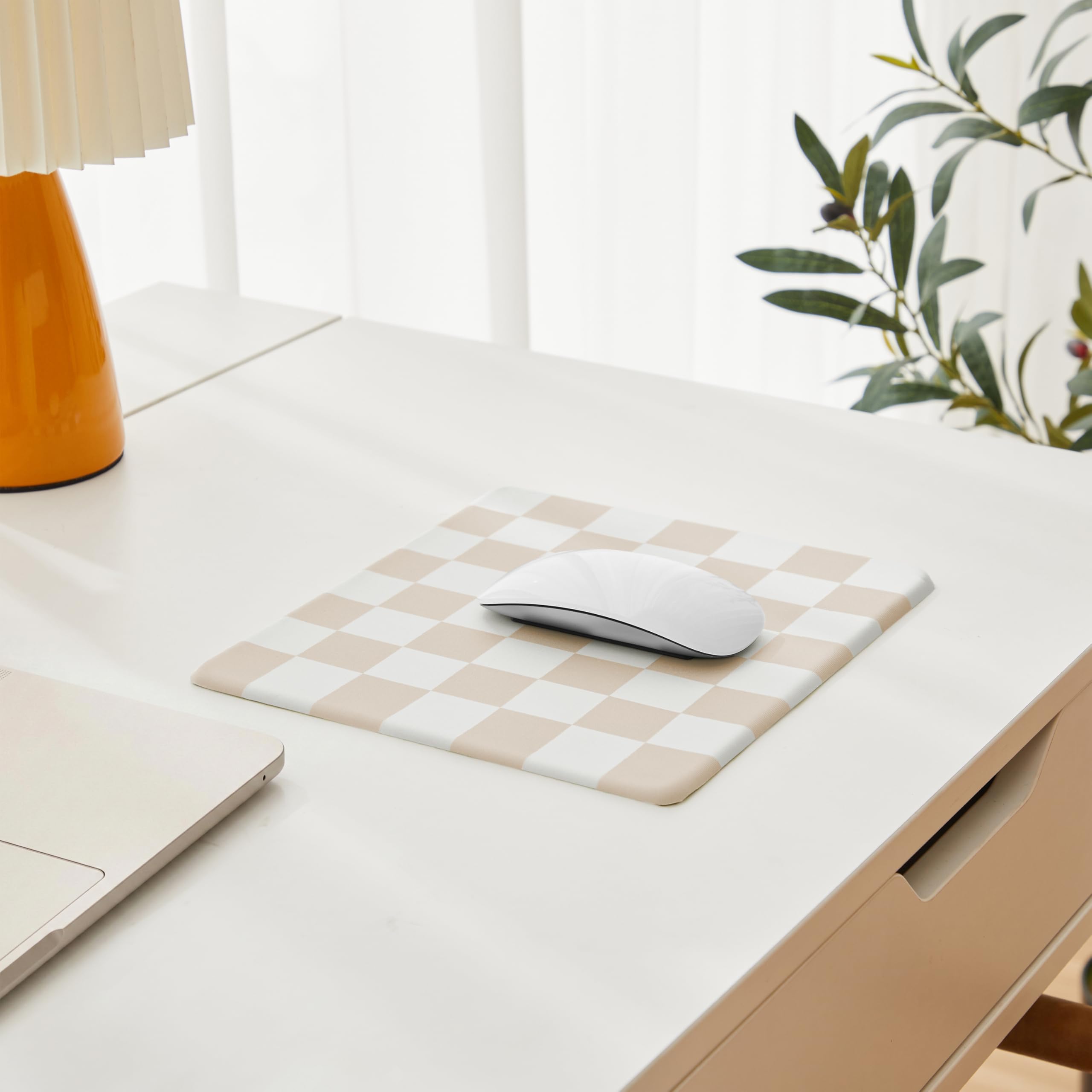 Checkered Silicone Mouse Pad