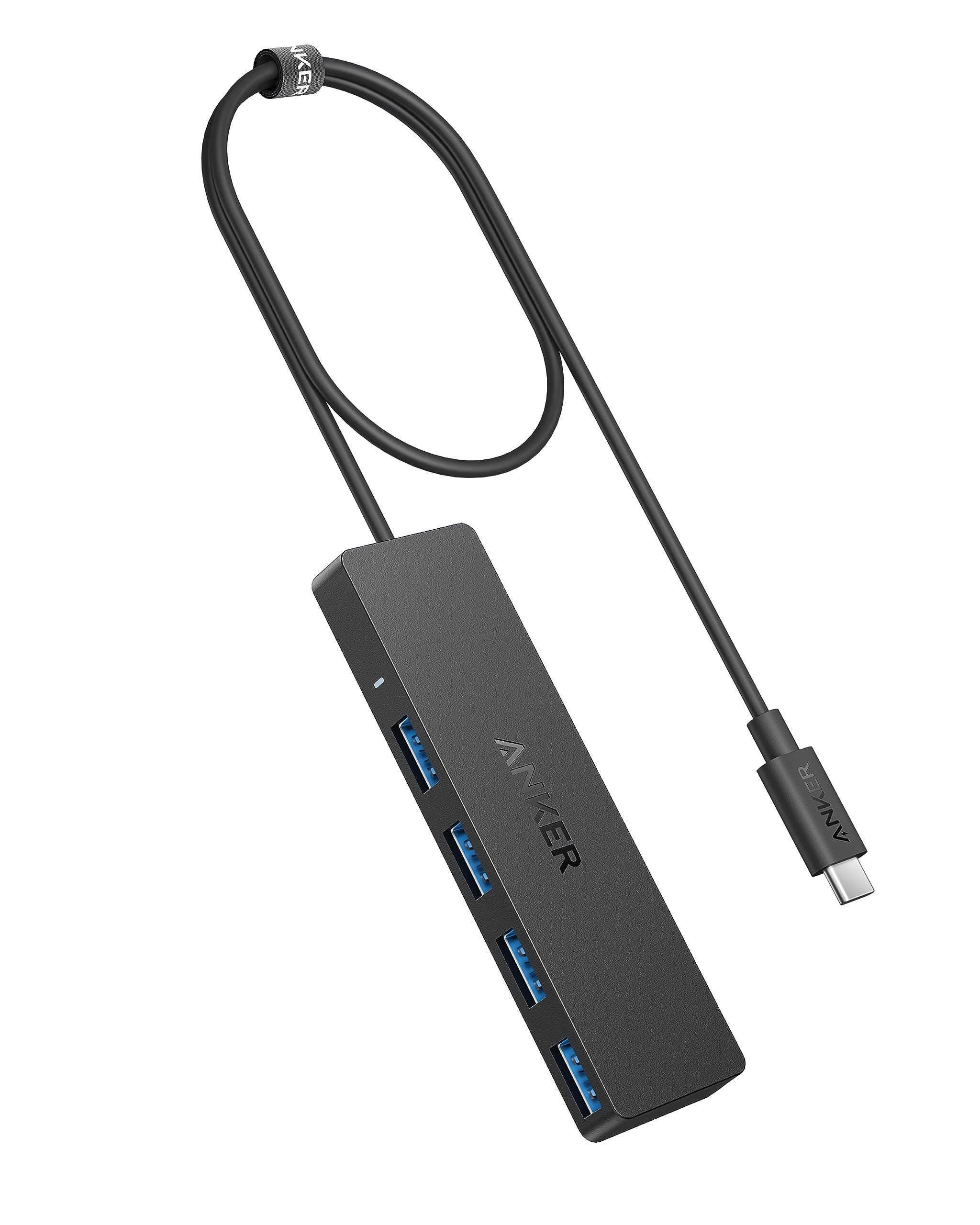 Anker 4-Port USB 3.0 Hub with 5Gbps Data Transfer
