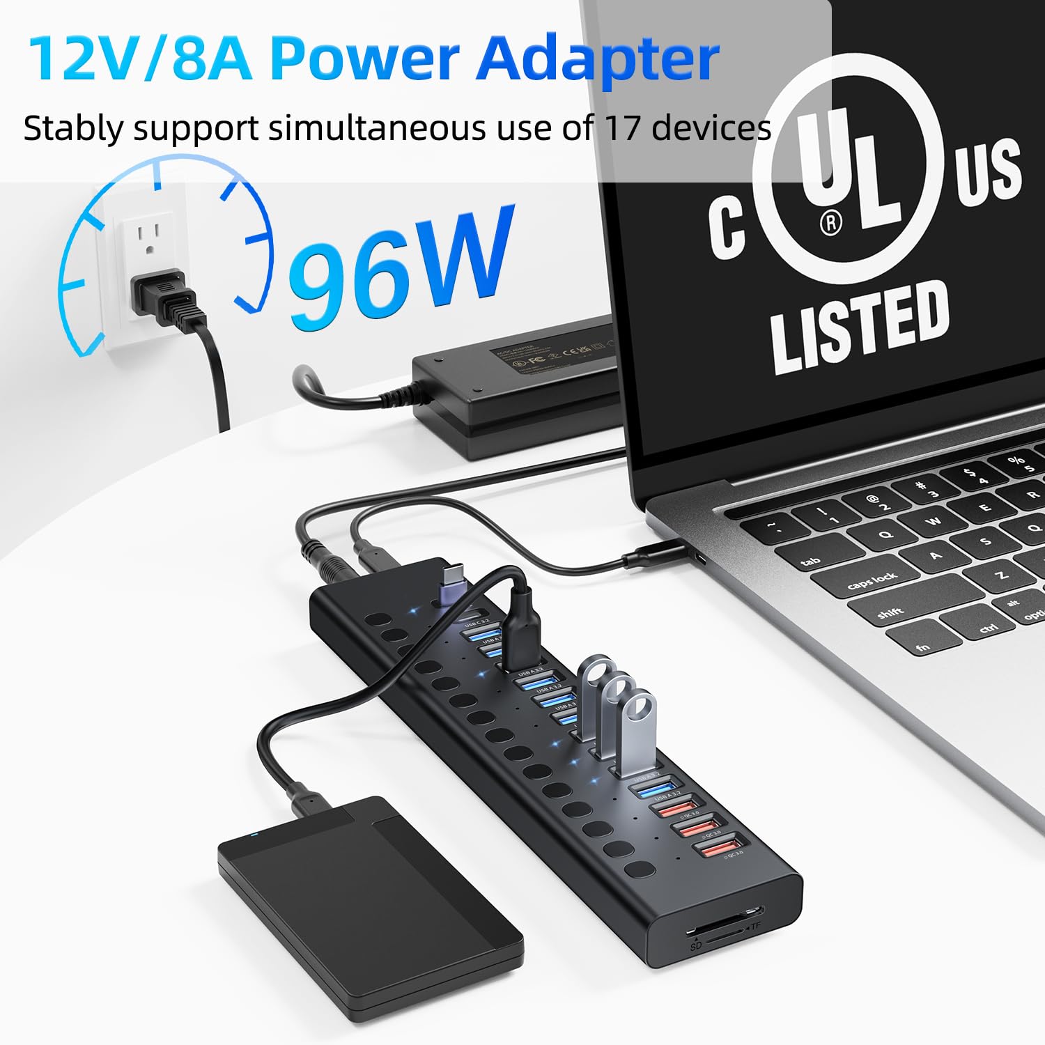 Powered USB Hub