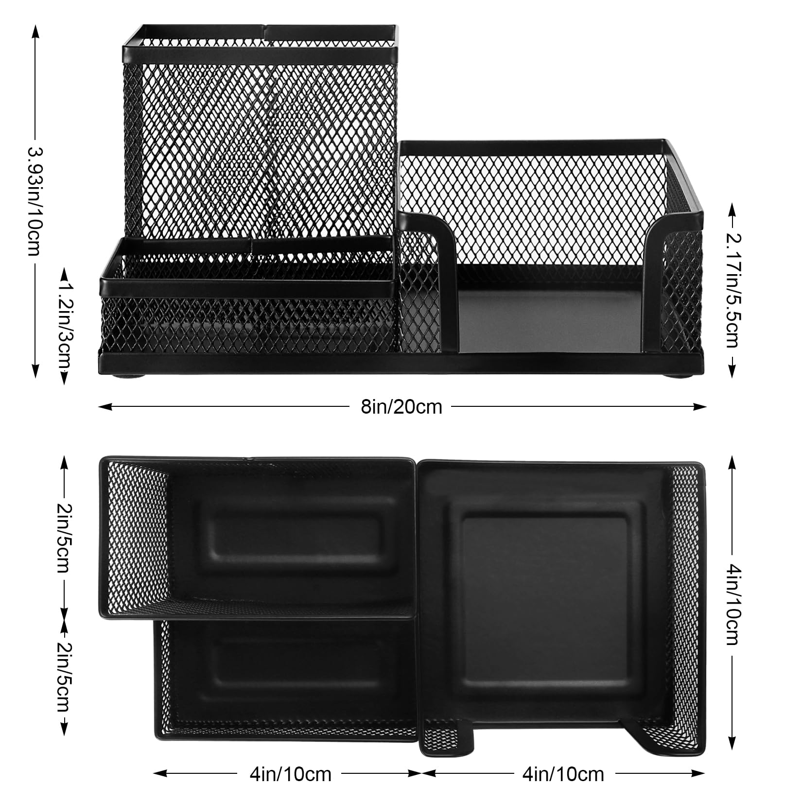 Comix Mesh Pencil Holders and Desk Organizer